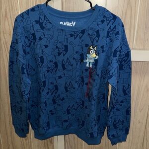 Bluey Sweatshirt with Crew Neck